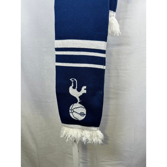 Tottenham Hotspur FC Soccer Futbol Scarf Blue White Adult - Picture 3 of 3